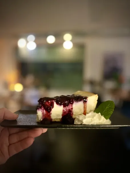 Dessert at sushi dou