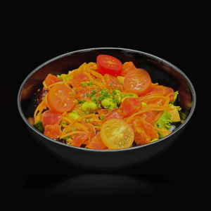 0257 poke bowl spicy tuna