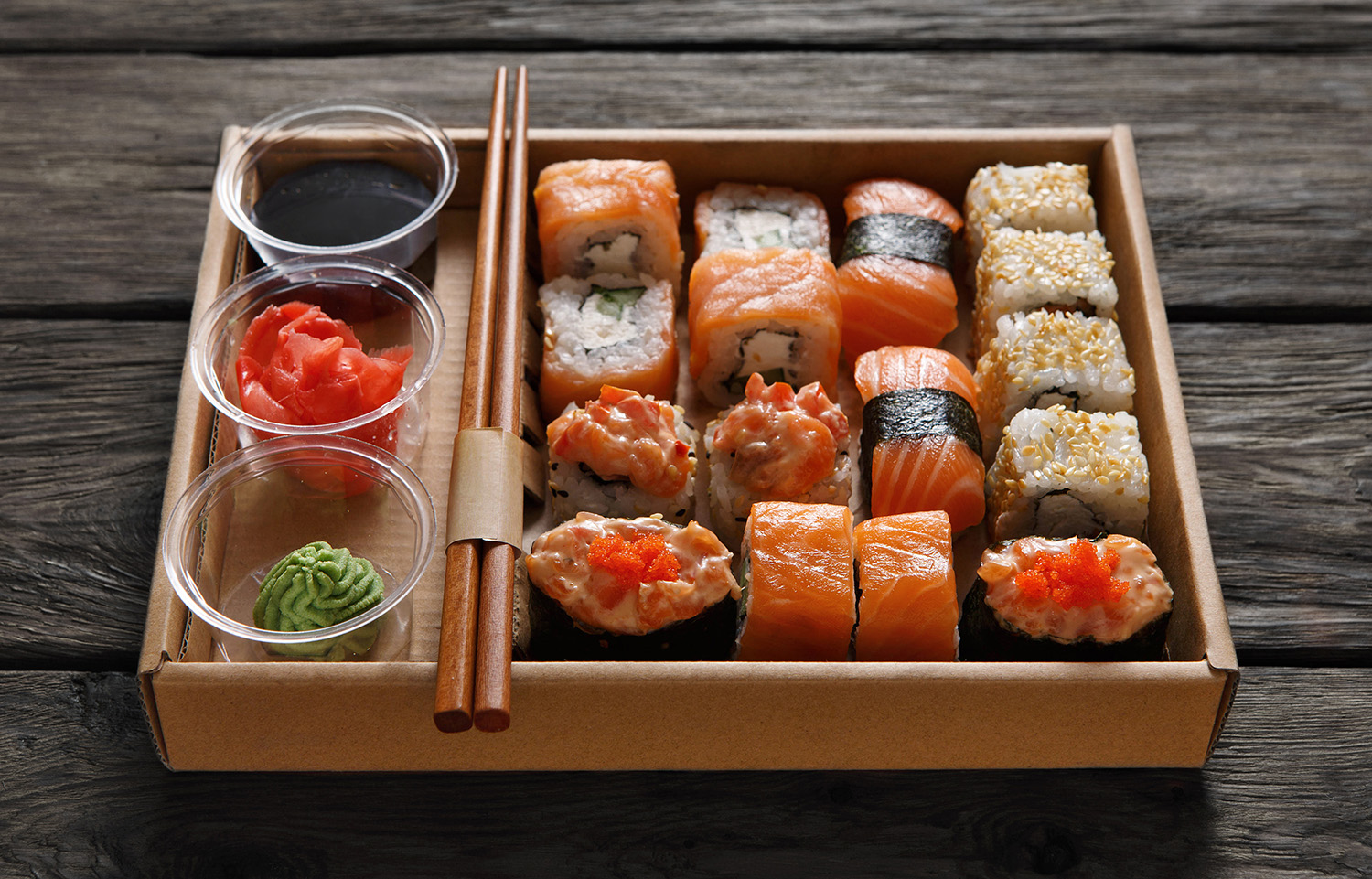 Sushi boxen bei sushidou